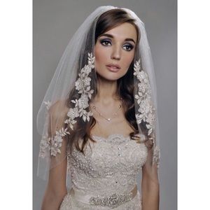 Handmade bridal veil